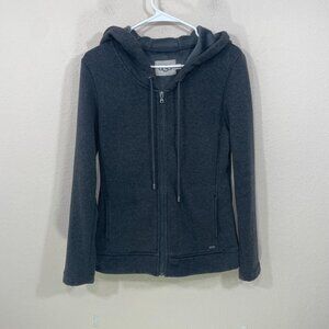 UGG  Women’s‎ Size S Full Zip Hoodie Gray Pile Fleece Lined Super Soft w/Pockets